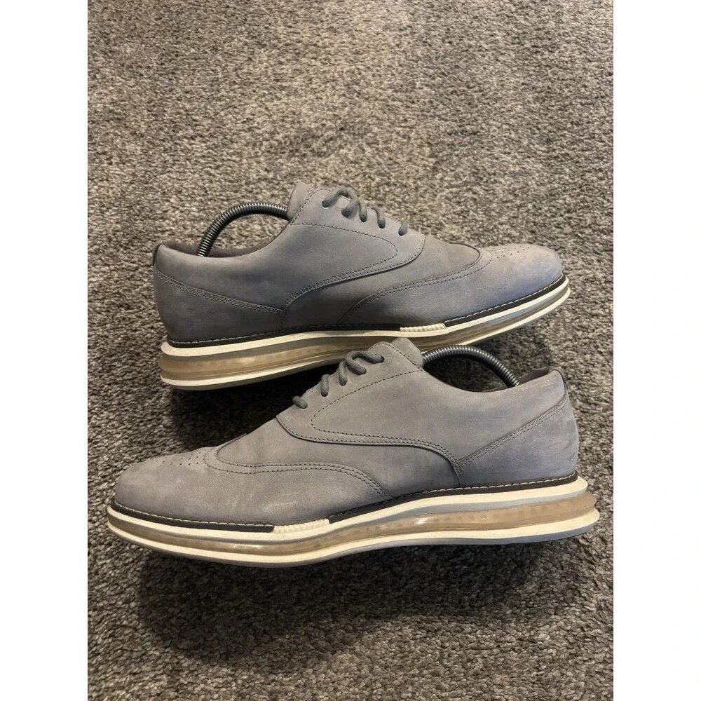 Cole Haan Original Grand / Grand 360 Wingtip Oxford Mens 10.5 Gray Casual